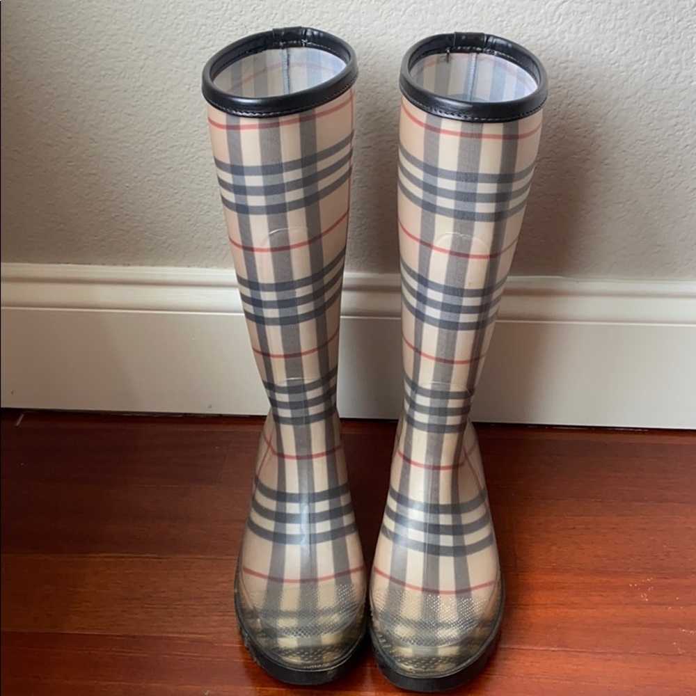 Burberry Rubber Rain Boots